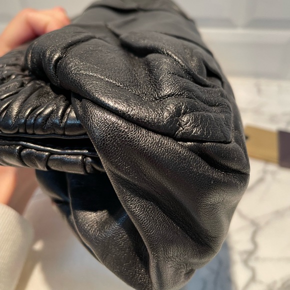 Authentic Vintage Parada Lambskin Baguette Clutch - Picture 5 of 16